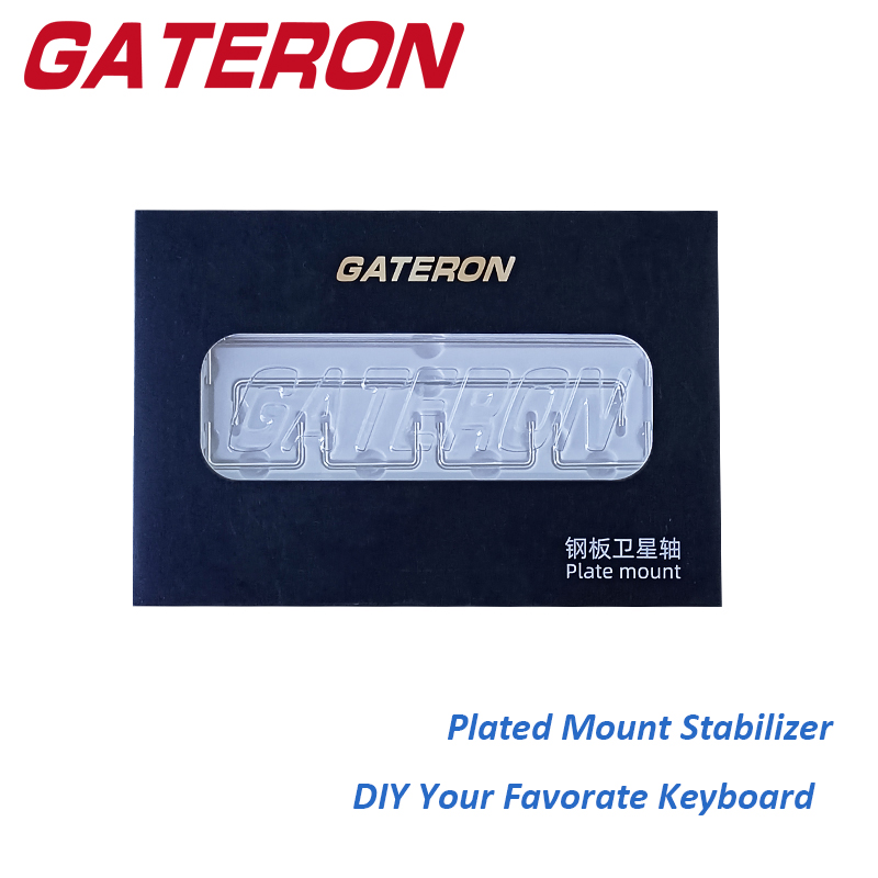 Mechanical Switch Tester - GATERON Plate Mounted V2 Stabilizer Silver