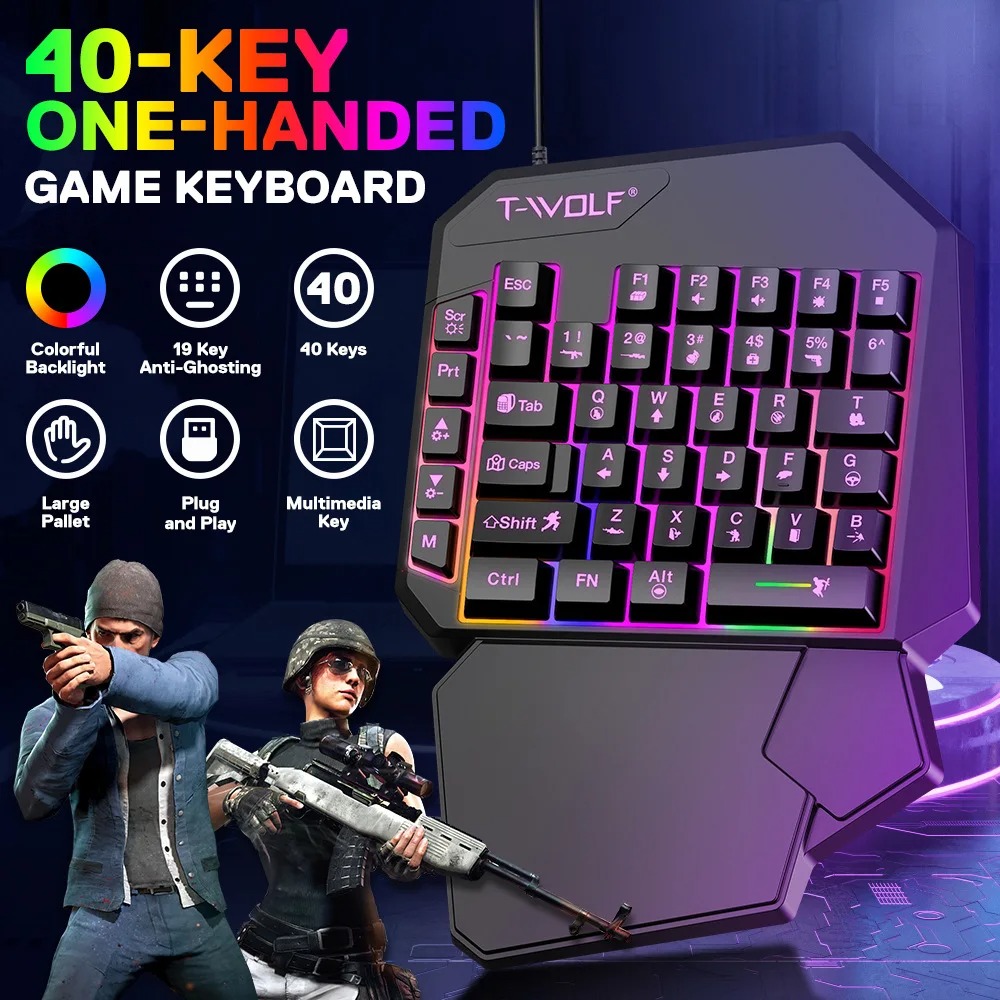 5 in 1 RGB Gaming Keyboard Mou - Gaming Keyboard And Mouse For Xbox 评论和价格