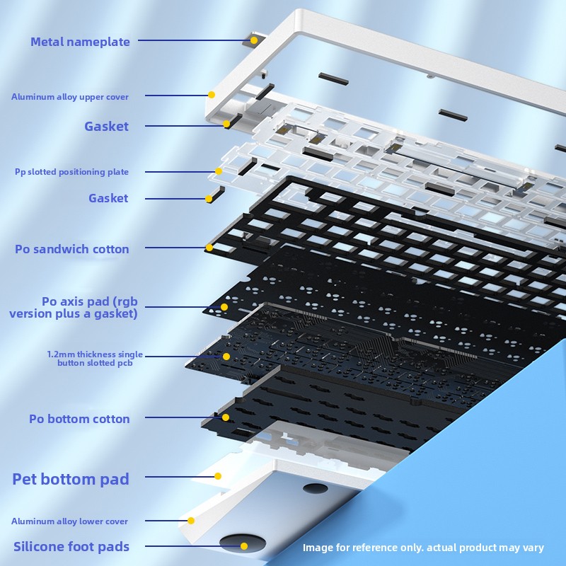 LEOBOG Hi75 CNC Aluminum Kit M - Gaming Keyboard Thocky 评论和价格