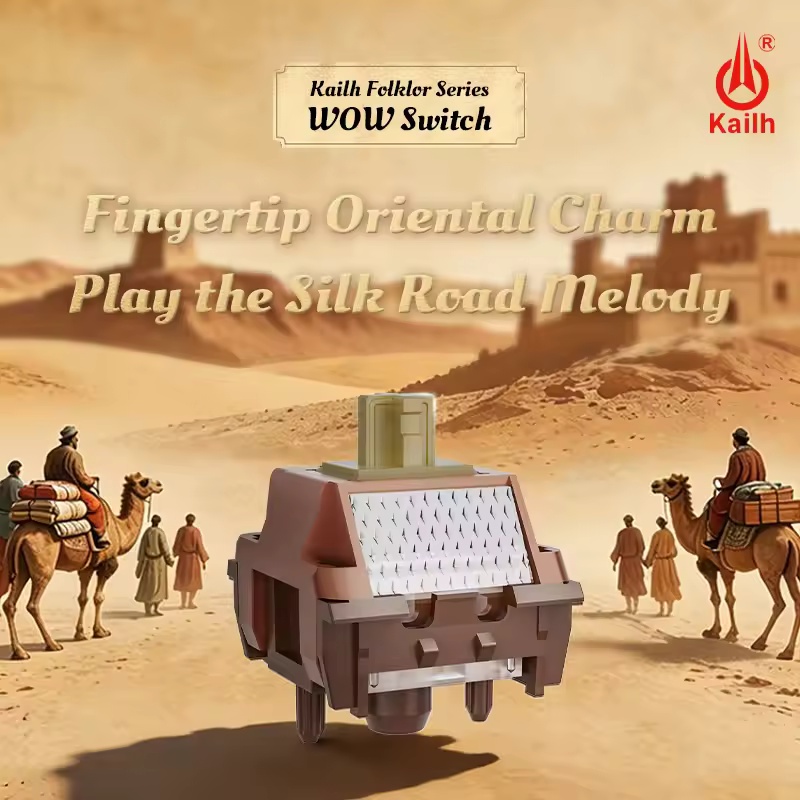 Kailh Folklor Series Wow Linea - Gaming Keyboard Thocky 评论和价格