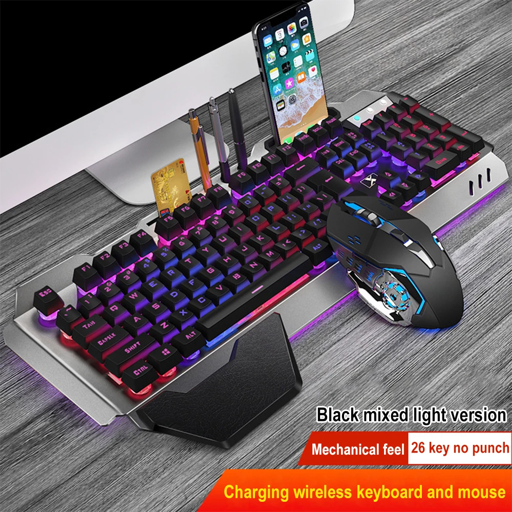 K680 Rechargeable 2.4G wireles - Gaming Keyboard And Mouse Wireless 评论和价格