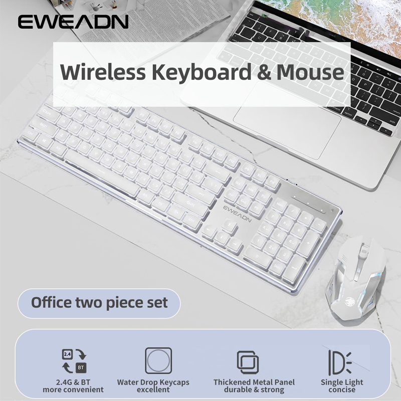 EWEADN V3 wireless Silent Offi - Gaming Keyboard And Mouse Wireless 评论和价格