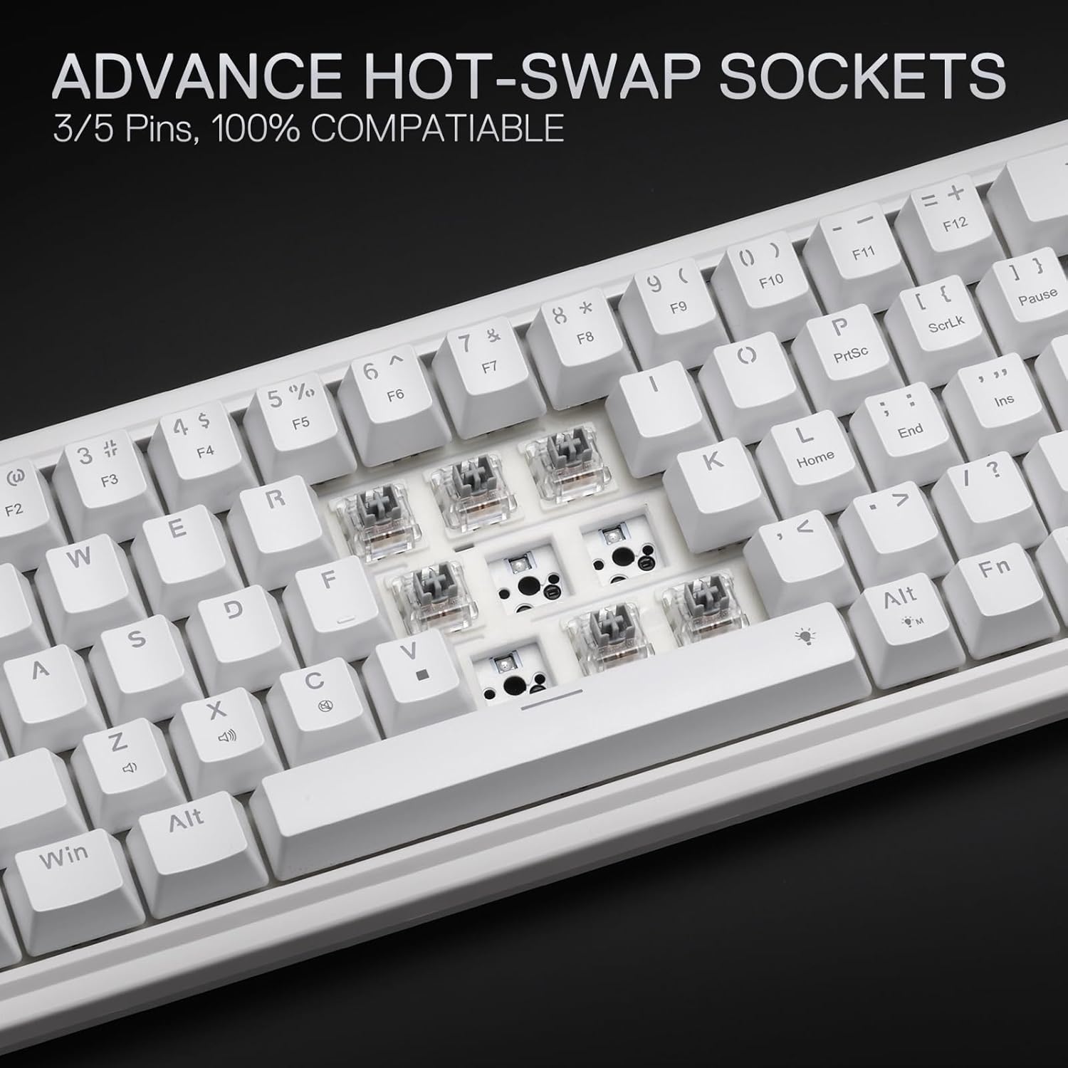 Redragon K709 65% Wired Gasket - Gaming Keyboard No Noise 评论和价格