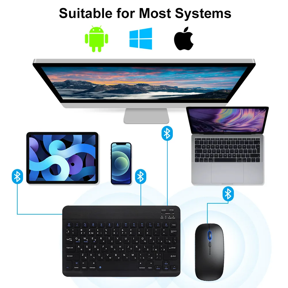 New 2025 Bluetooth Wireless Ke - Gaming Keyboard And Mouse Wireless 评论和价格