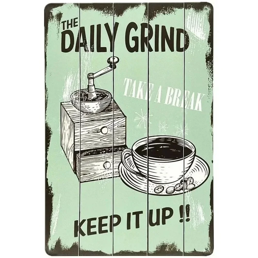 Plaque Metal Signs Drink Coffe - Brass Weight Plate 评论和价格