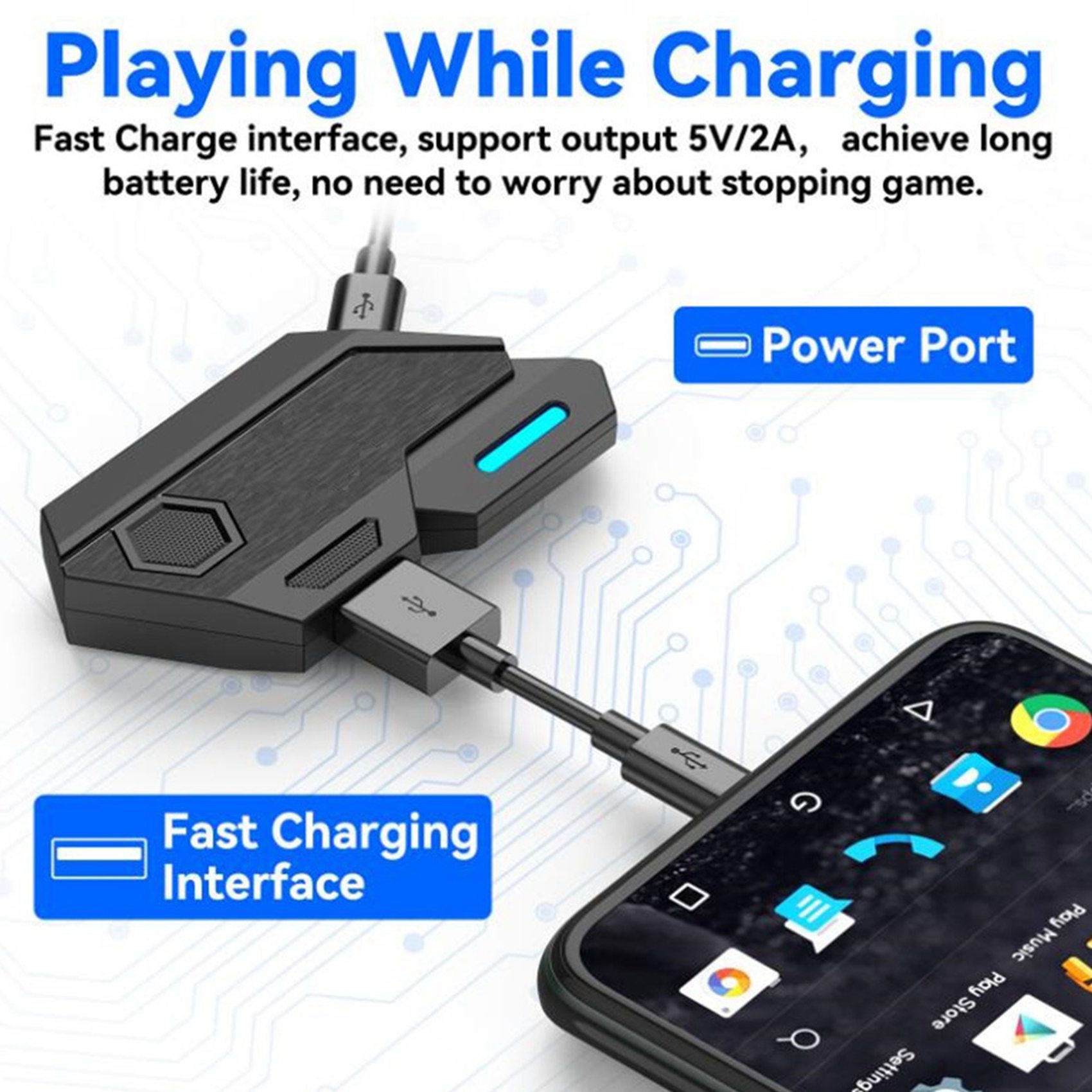ONNL Gamepad Mobile PUBG Contr - Gaming Keyboard And Mouse Converter For Mobile 评论和价格