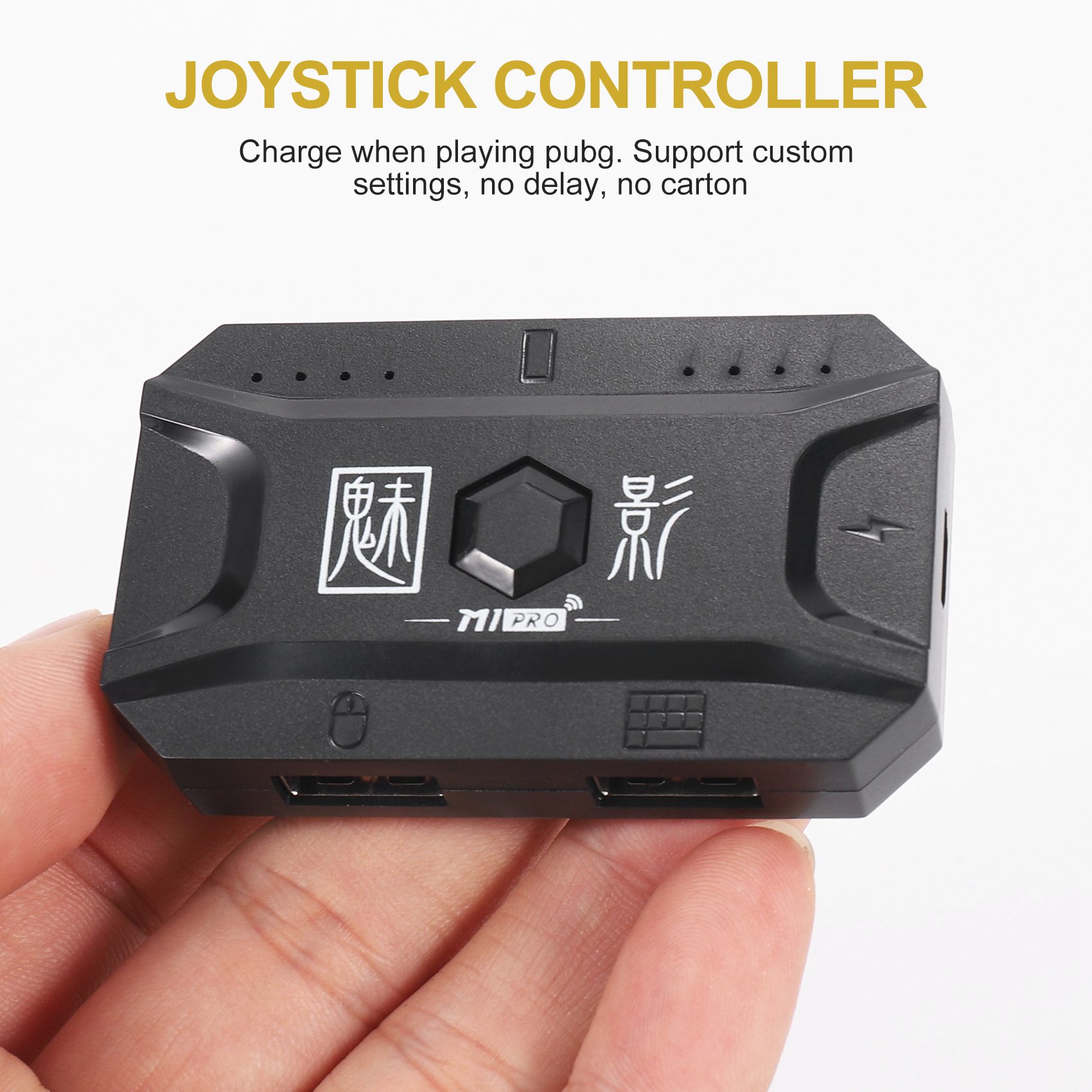 Leading-Plug And Play Gamepad  - Gaming Keyboard And Mouse Converter For Mobile 评论和价格