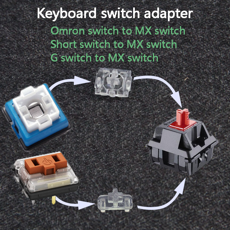Keyboard Switch Adapter Axis F - Gaming Keyboard Thocky 评论和价格