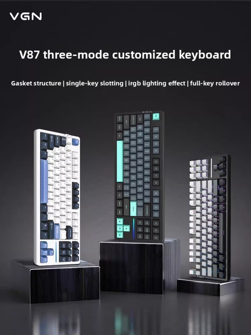 VGN V87 TKL Wireless Mechanica - Gaming Keyboard Thocky 评论和价格