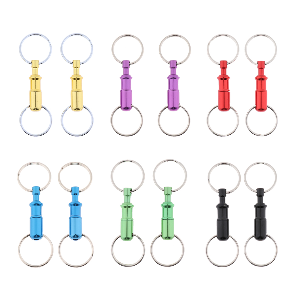 10pcs Dual Detachable Keychain - Keycap Puller Ring 评论和价格