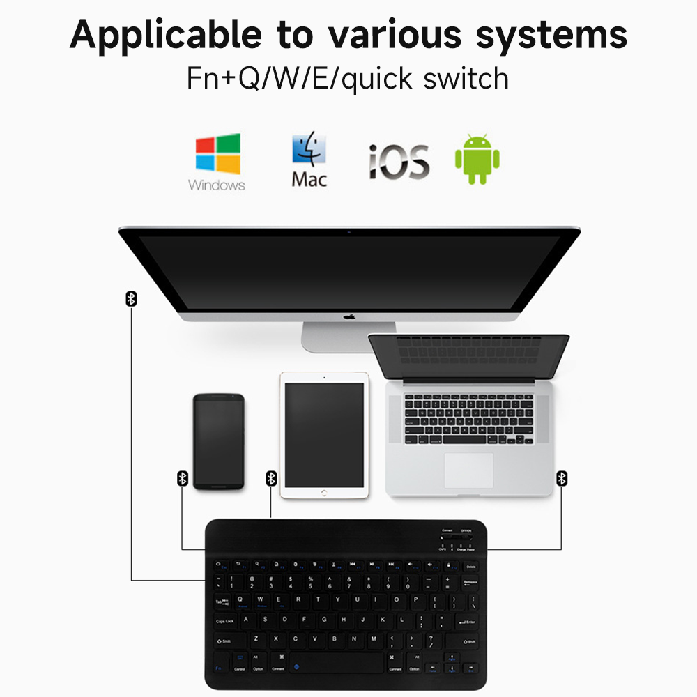 Bluetooth Keyboard for IOS And - Gaming Keyboard And Mouse Wireless 评论和价格