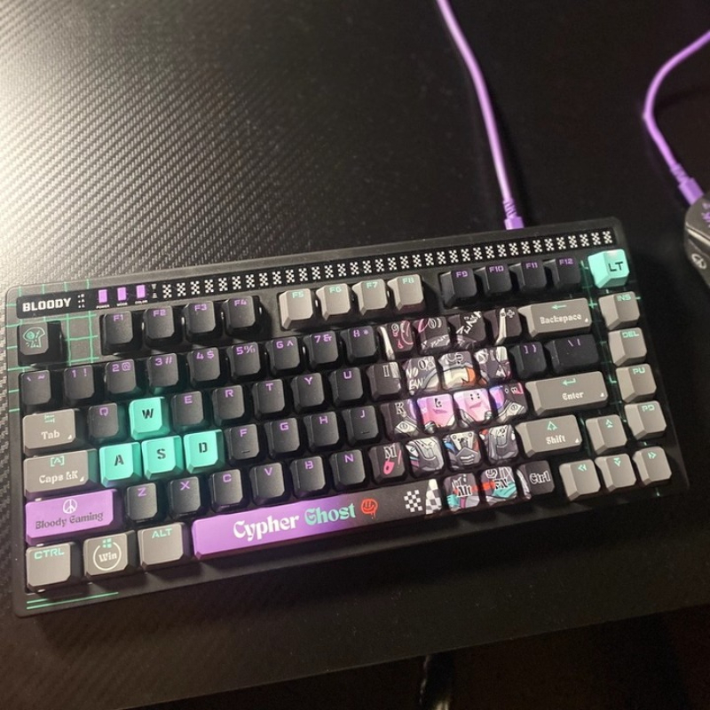 A4Tech AT75 Mechanical Keyboar - Gaming Keyboard No Noise 评论和价格