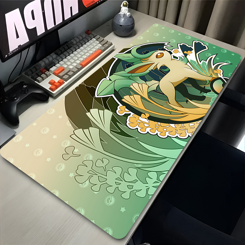 Mouse Pad Gamer P-pokemon Leaf - Gaming Keyboard High Ground 评论和价格