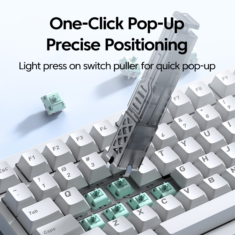 2 In 1 Keyboard Keycaps Switch - Keycap Puller Ring 评论和价格