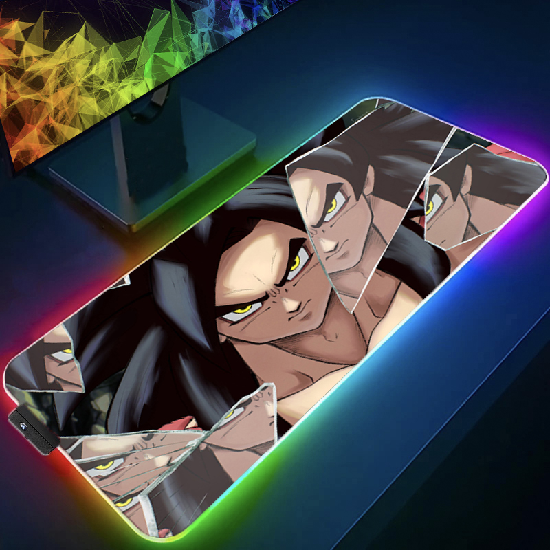 LED Mouse pad Dragon Ball Comp - Gaming Keyboard No Rgb 评论和价格