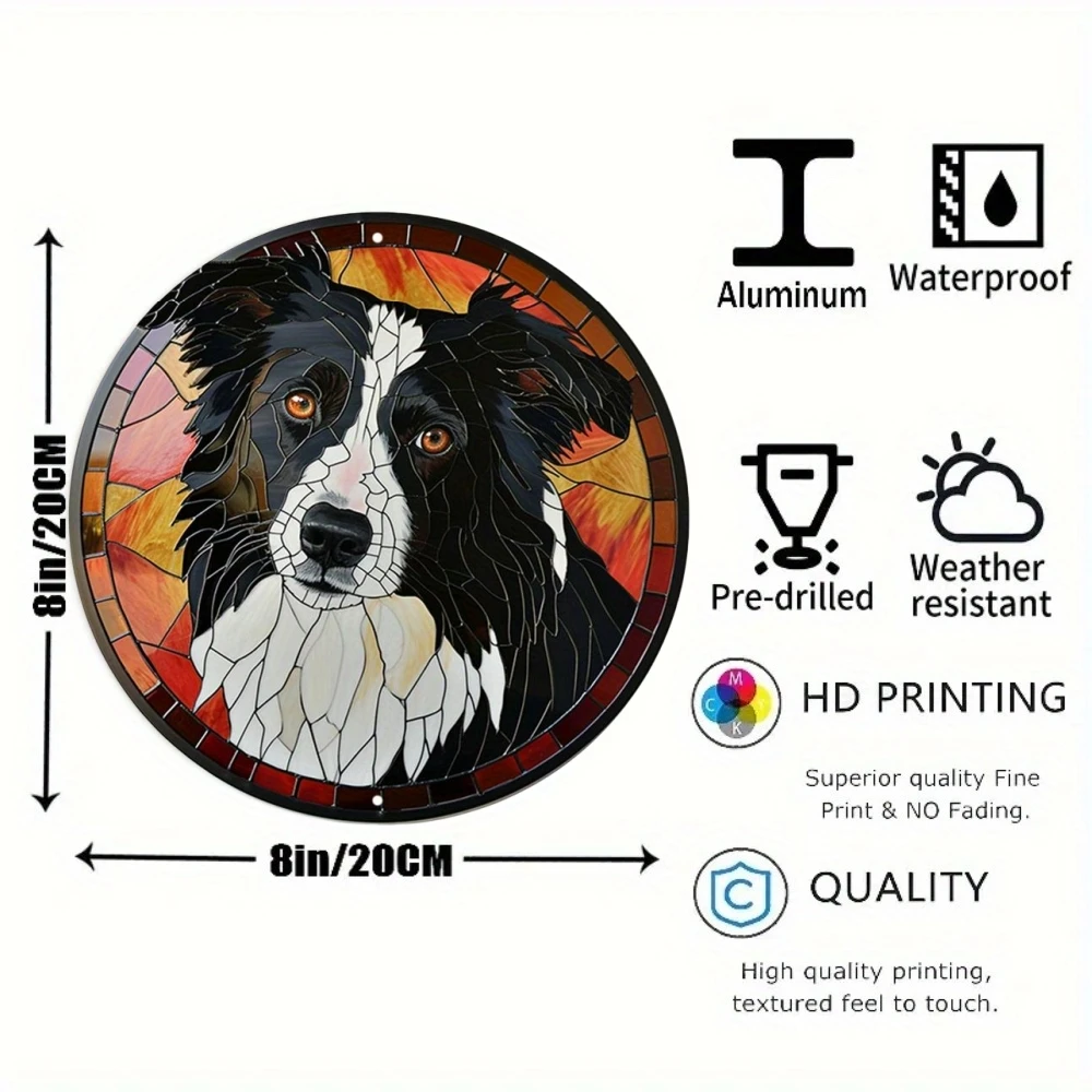Funny Cute Dog Theme Posters R - Brass Weight Plate 评论和价格