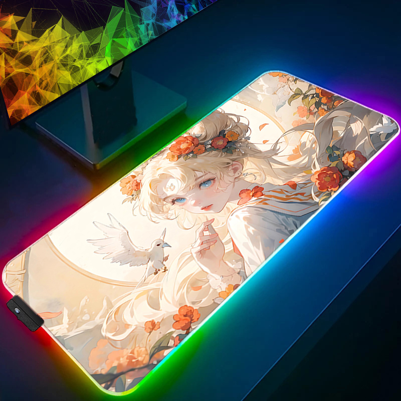 RGB Large Mouse Pad Gamer Keyb - Gaming Keyboard No Rgb 评论和价格