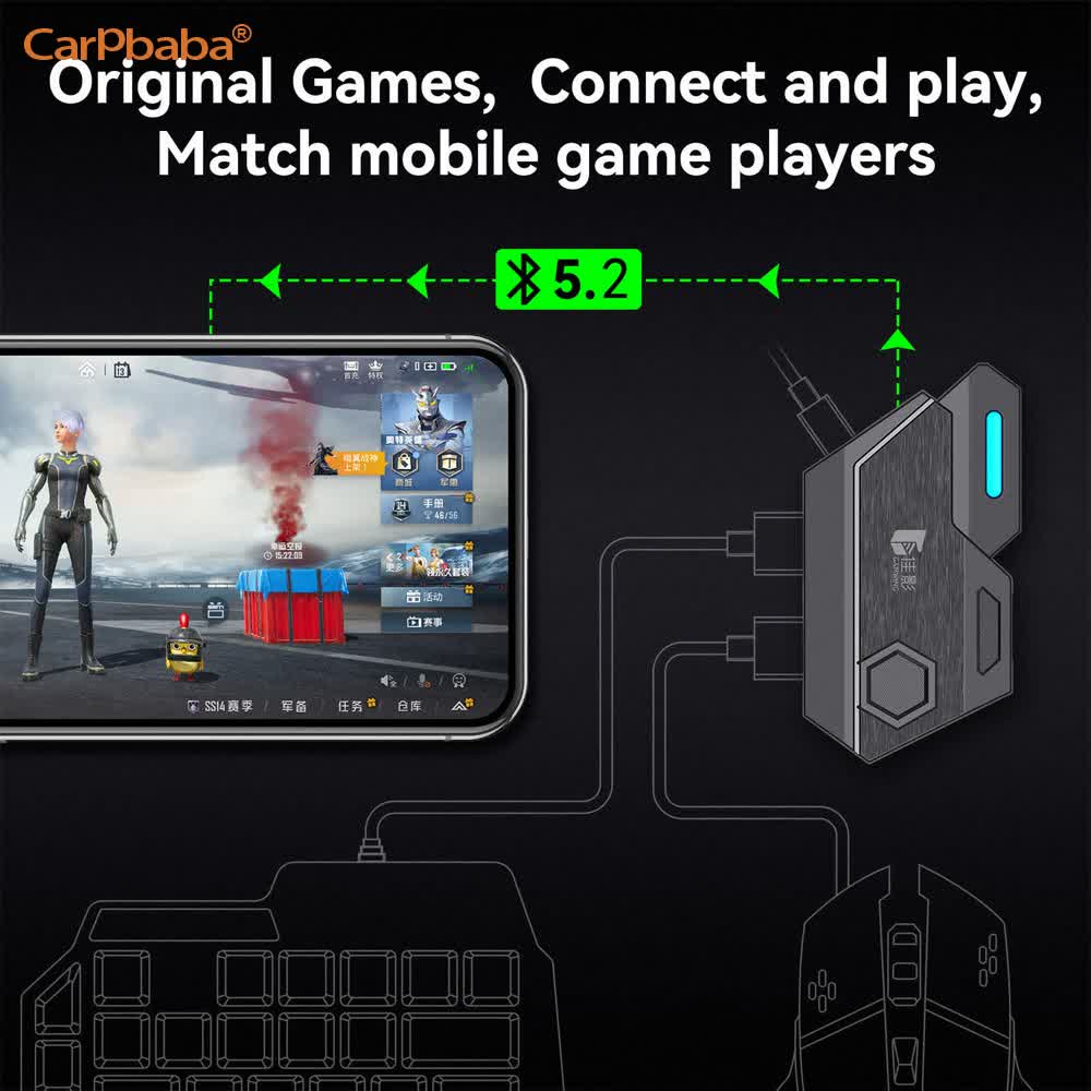 Mix SE/Lite Mouse & Keyboard C - Gaming Keyboard And Mouse Converter For Mobile 评论和价格