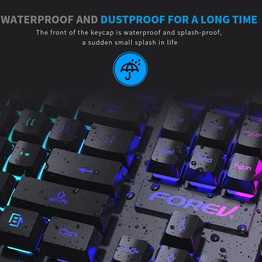 104 Key Backlit Mechanical Key - Gaming Keyboard And Mouse For Xbox 评论和价格