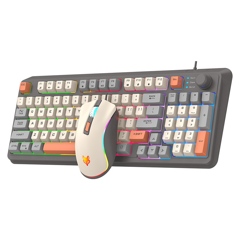 K820 USB Wired Game Keyboard M - Gaming Keyboard And Mouse For Xbox 评论和价格