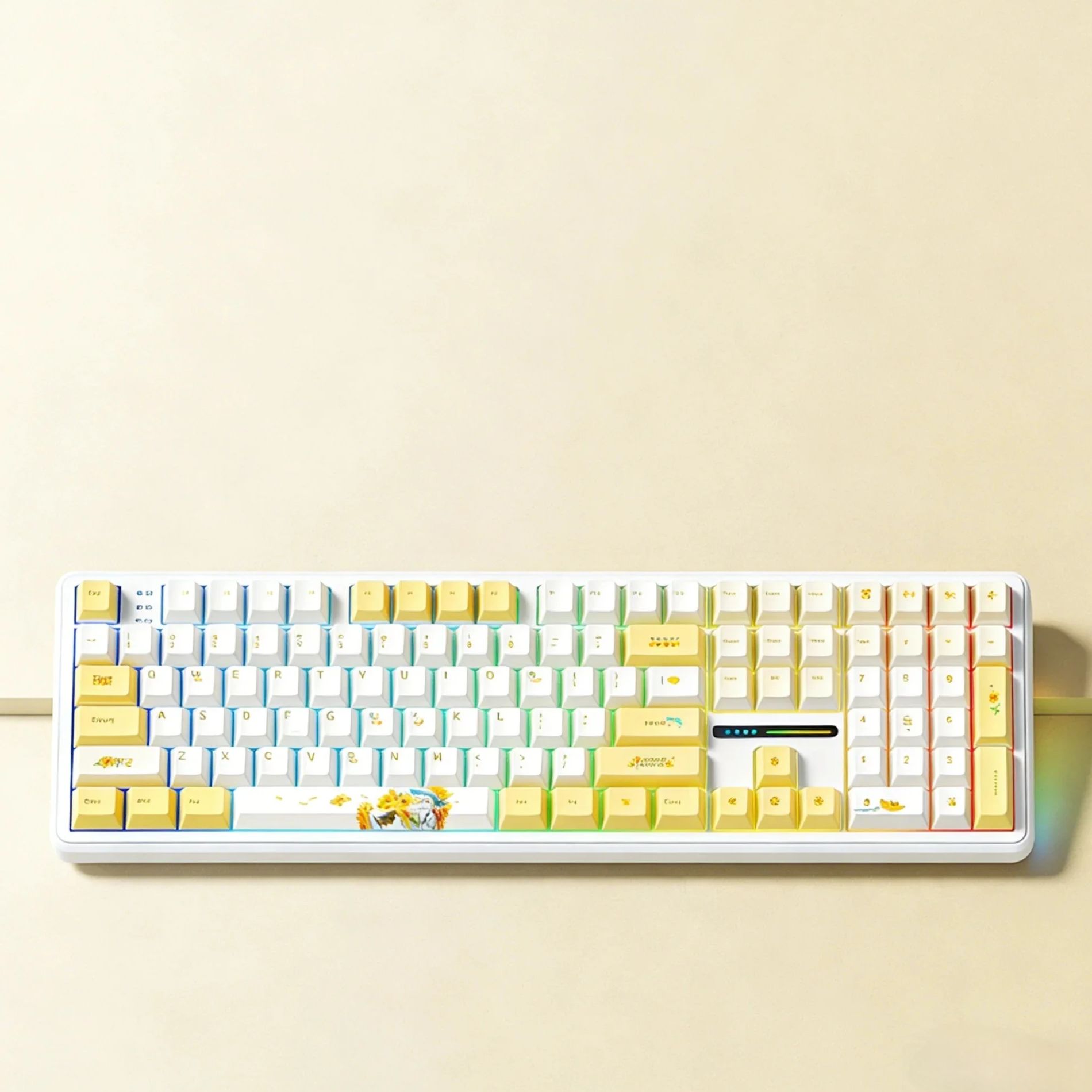 AULA F108 Wireless Keyboard Lo - Gaming Keyboard No Noise 评论和价格