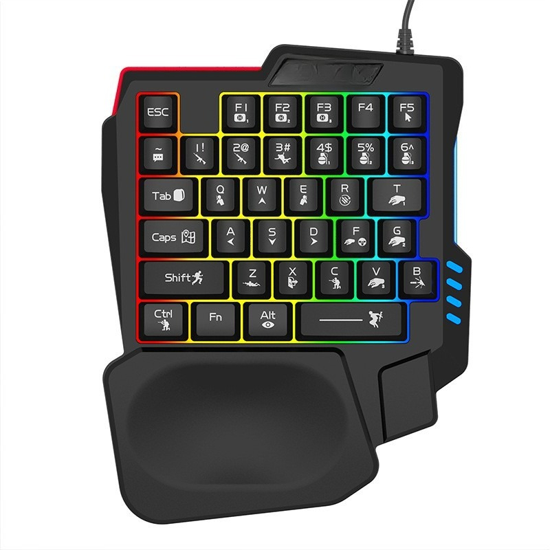 K5 one-handed keyboard Gungod  - Gaming Keyboard Ebay 评论和价格