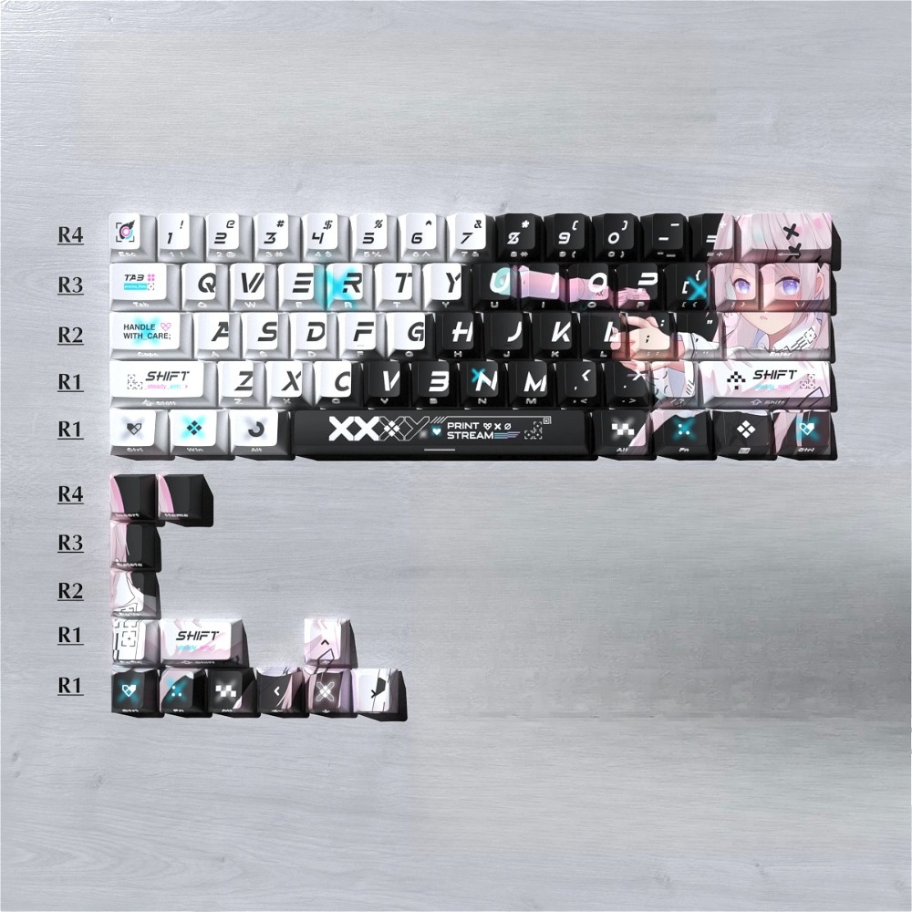 Double-shot Side Print Thocky  - Gaming Keyboard Thocky 评论和价格