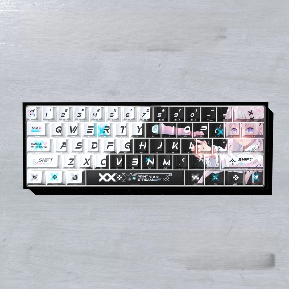 Double-shot Side Print Thocky  - Gaming Keyboard Thocky 评论和价格