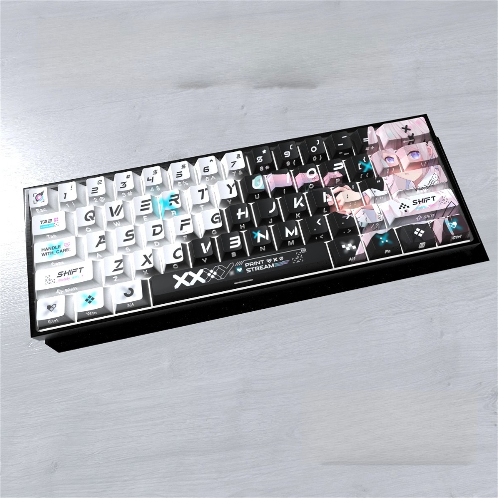 Double-shot Side Print Thocky  - Gaming Keyboard Thocky 评论和价格
