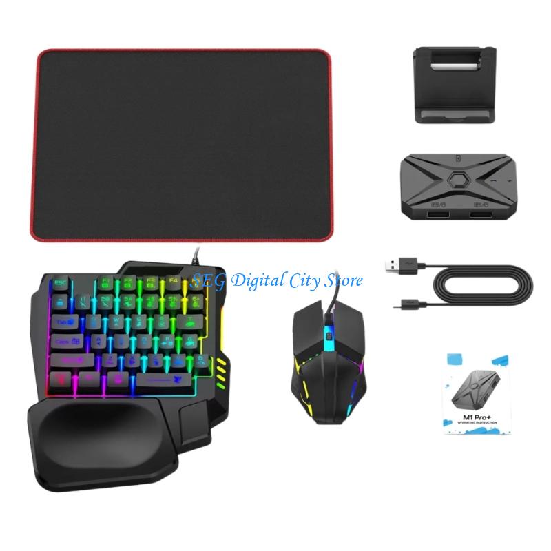 U75B Universal Mobile Gaming K - Gaming Keyboard And Mouse Converter For Mobile 评论和价格