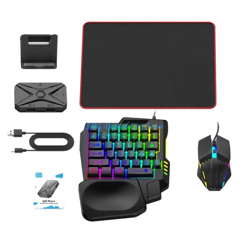 U75B Universal Mobile Gaming K - Gaming Keyboard And Mouse Converter For Mobile 评论和价格