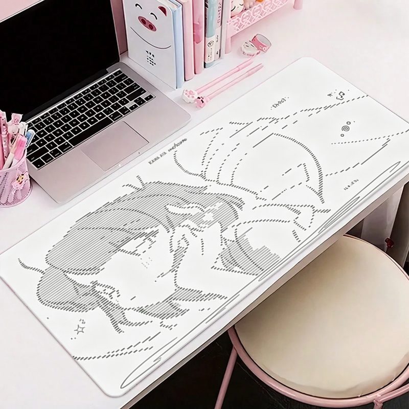 1Pcs Leather Mouse Pad Anime A - Gaming Keyboard High Ground 评论和价格