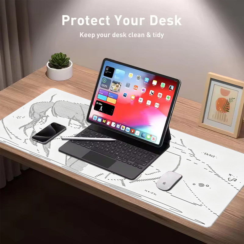 1Pcs Leather Mouse Pad Anime A - Gaming Keyboard High Ground 评论和价格