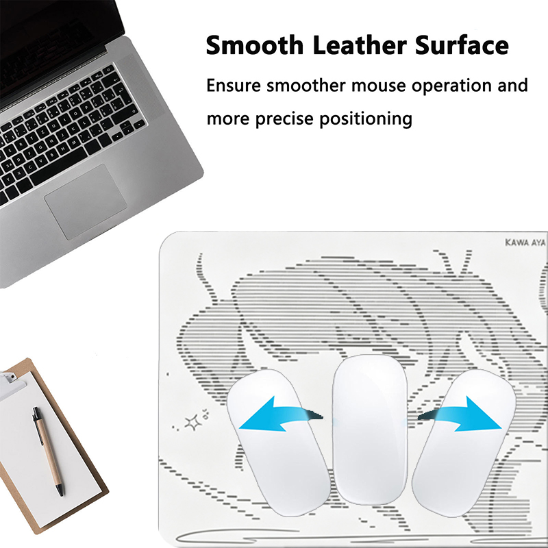1Pcs Leather Mouse Pad Anime A - Gaming Keyboard High Ground 评论和价格