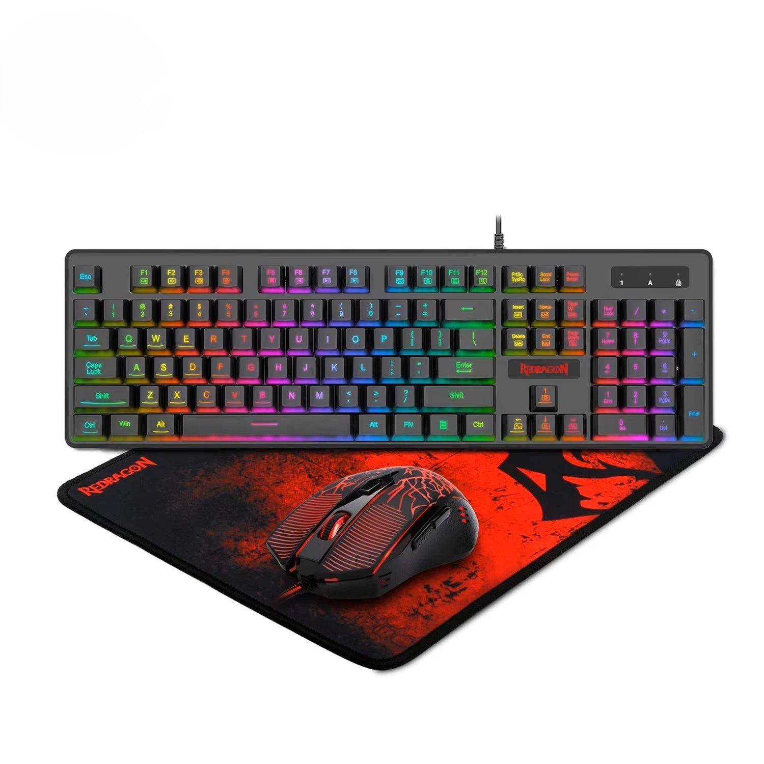 Redragon S107 RGB Gaming Keybo - Gaming Keyboard No Rgb 评论和价格