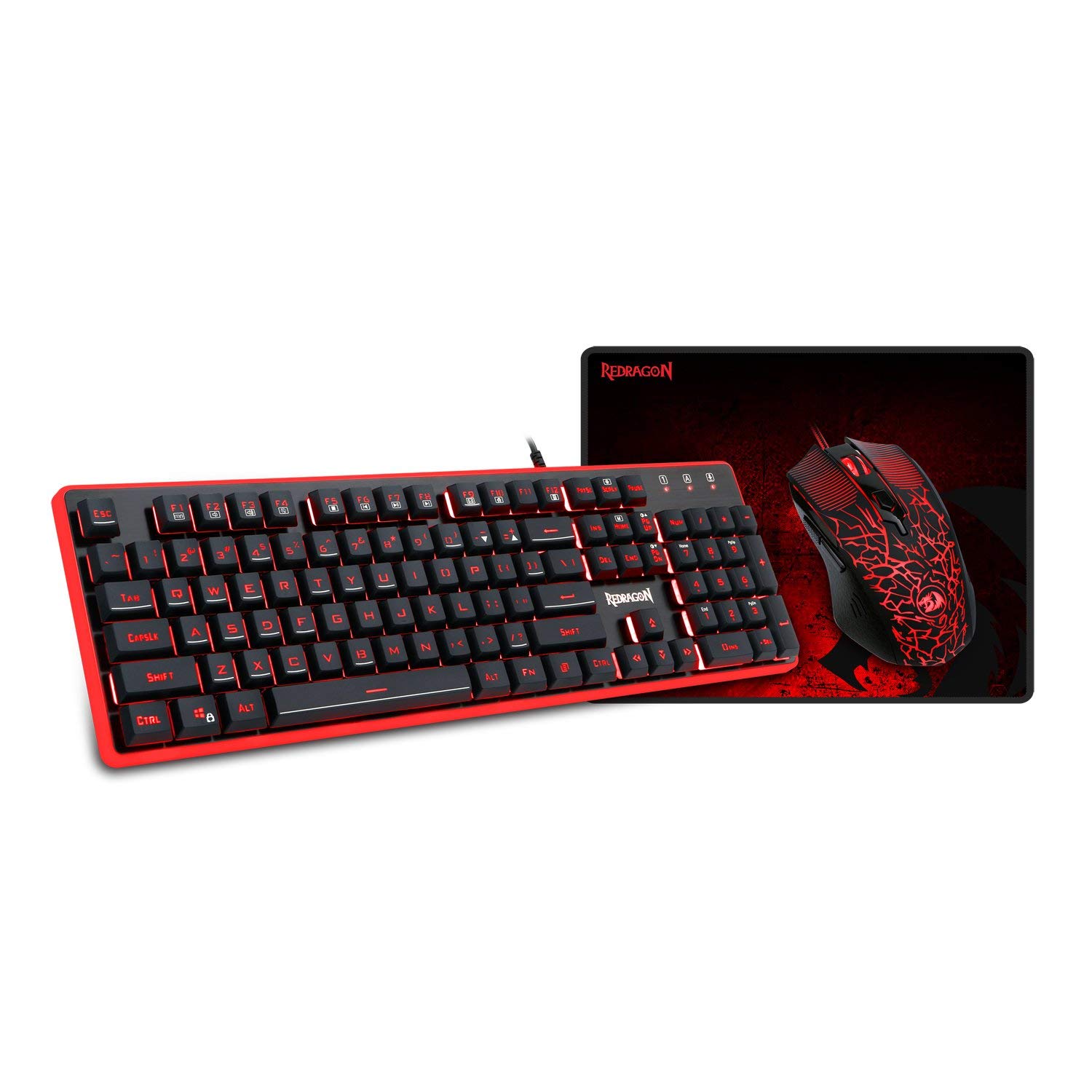 Redragon S107 RGB Gaming Keybo - Gaming Keyboard No Rgb 评论和价格