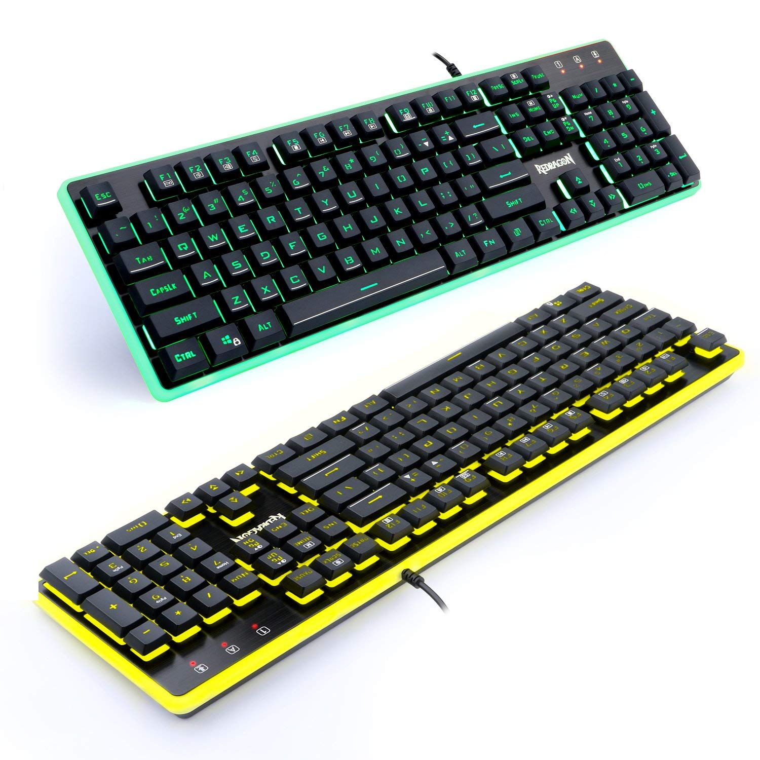 Redragon S107 RGB Gaming Keybo - Gaming Keyboard No Rgb 评论和价格