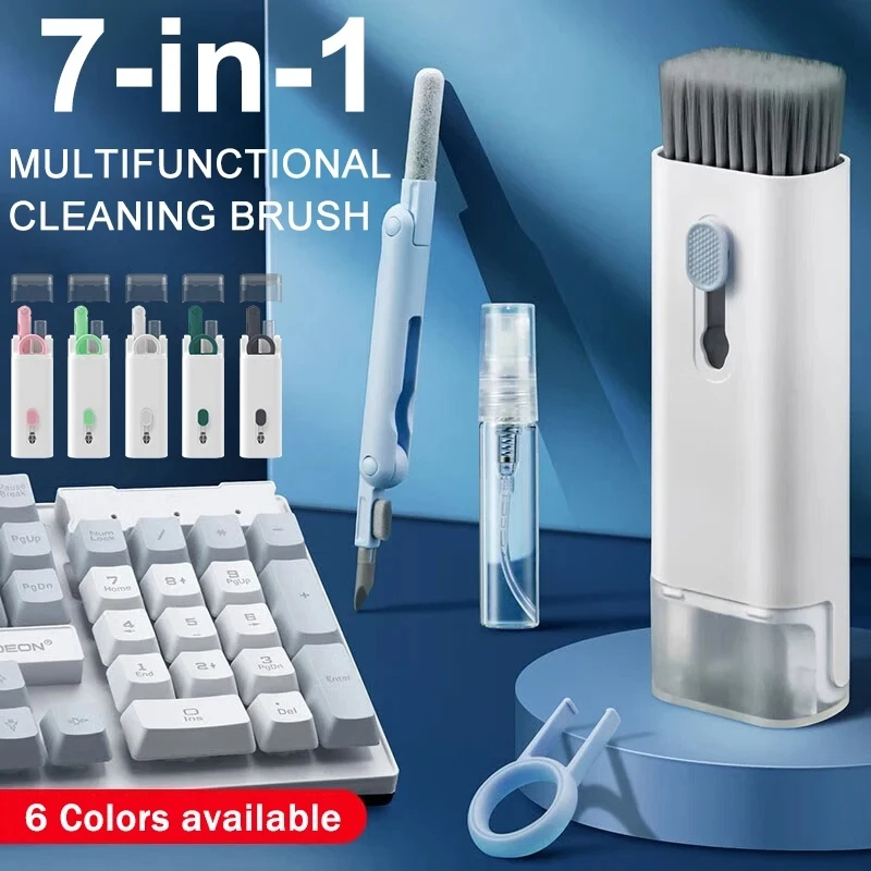 7 in 1 Computer Keyboard Clean - Keycap Puller Ring 评论和价格